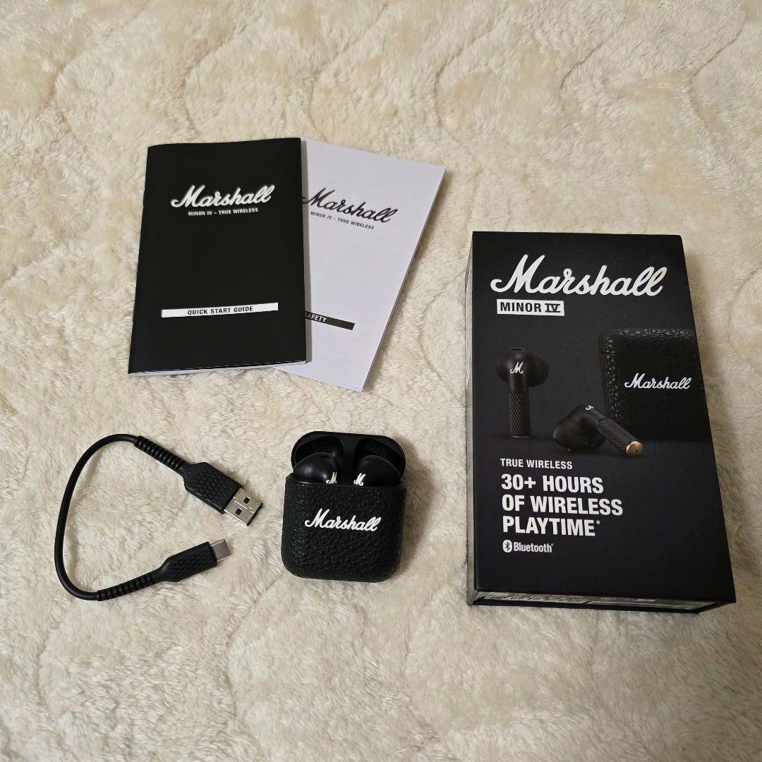 【美品】Marshall Minor Ⅳ ワイヤレスイヤフォン