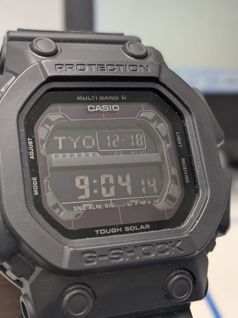 CASIO　カシオ　G-SHOCK　デカフェイス　電波ソーラー