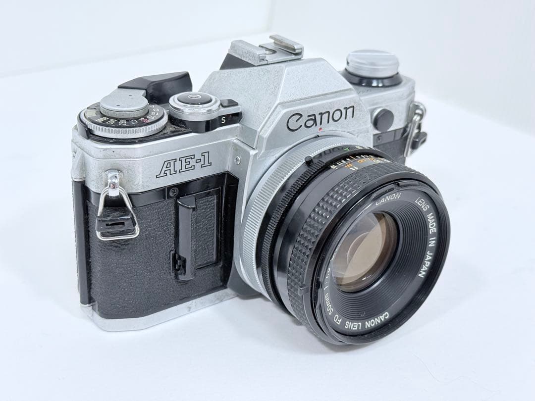 フィルムカメラ Canon AE-1+FD 50mm F1.8 S.C.
