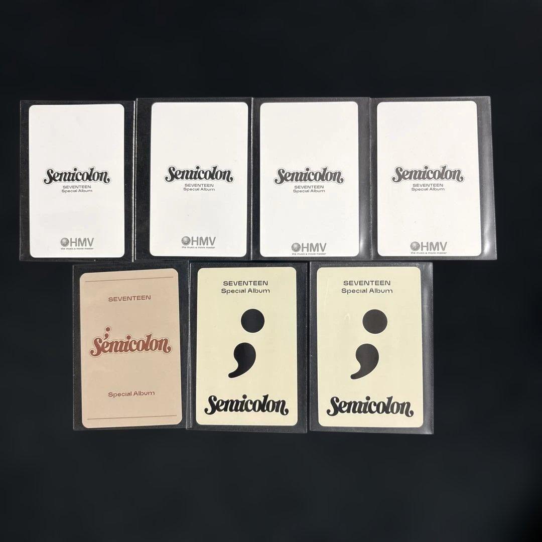 SEVENTEEN セミコロン　トレカ　エスクプス　HMV