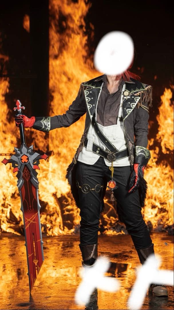 Natsukl　ディルック衣装+武器