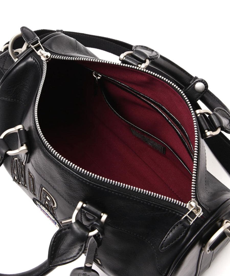 は*つ様 AVIREX 牛革 ミニボストンバッグ