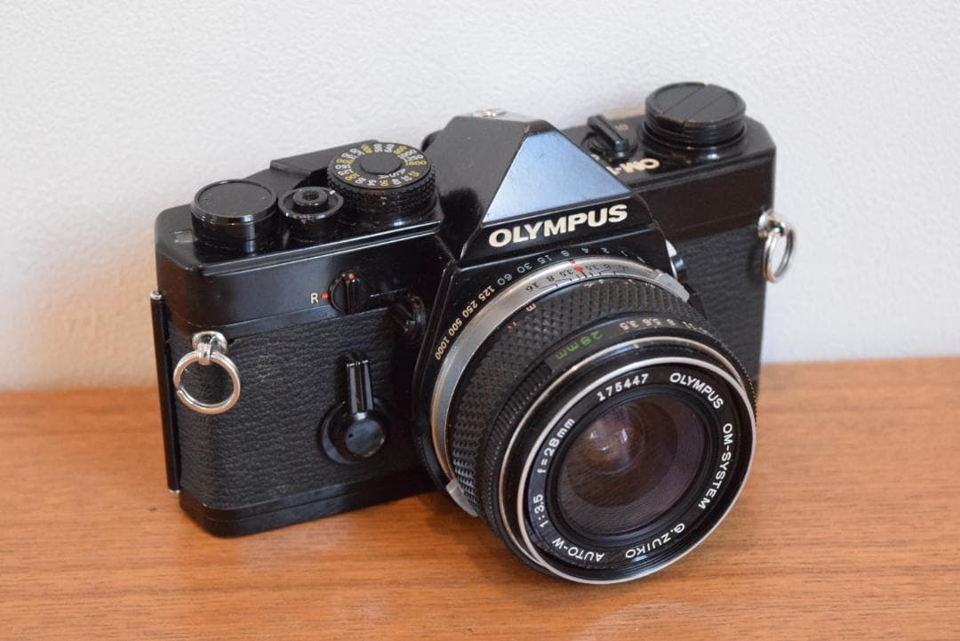 ④プリズム交換済 OM-1 28mm 広角レンズ OLYMPUS オリンパス