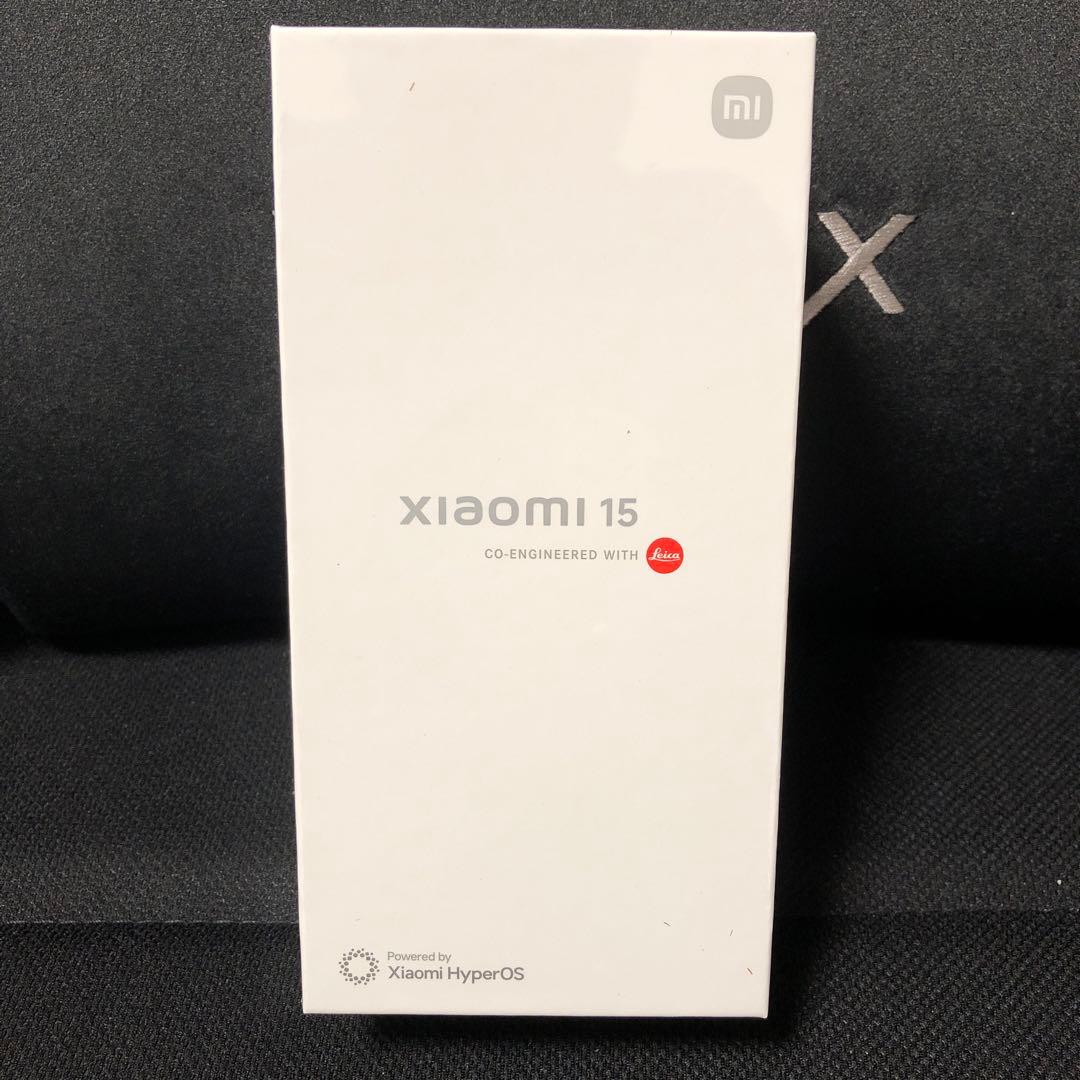 Xiaomi 15　国内版　グリーン　新品未開封　12GB/256GB