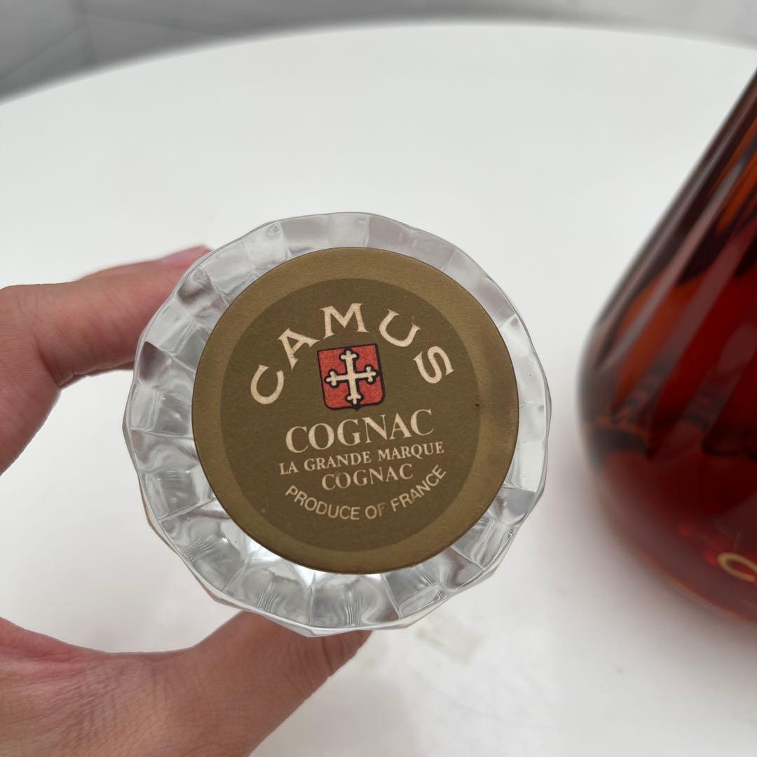 [未開栓] CAMUS カミュ コニャック バカラボトル 替栓付き