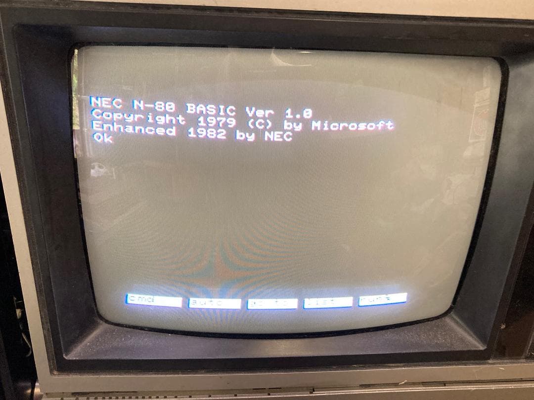 Windowsデスクトップ NEC PC-8001mk2