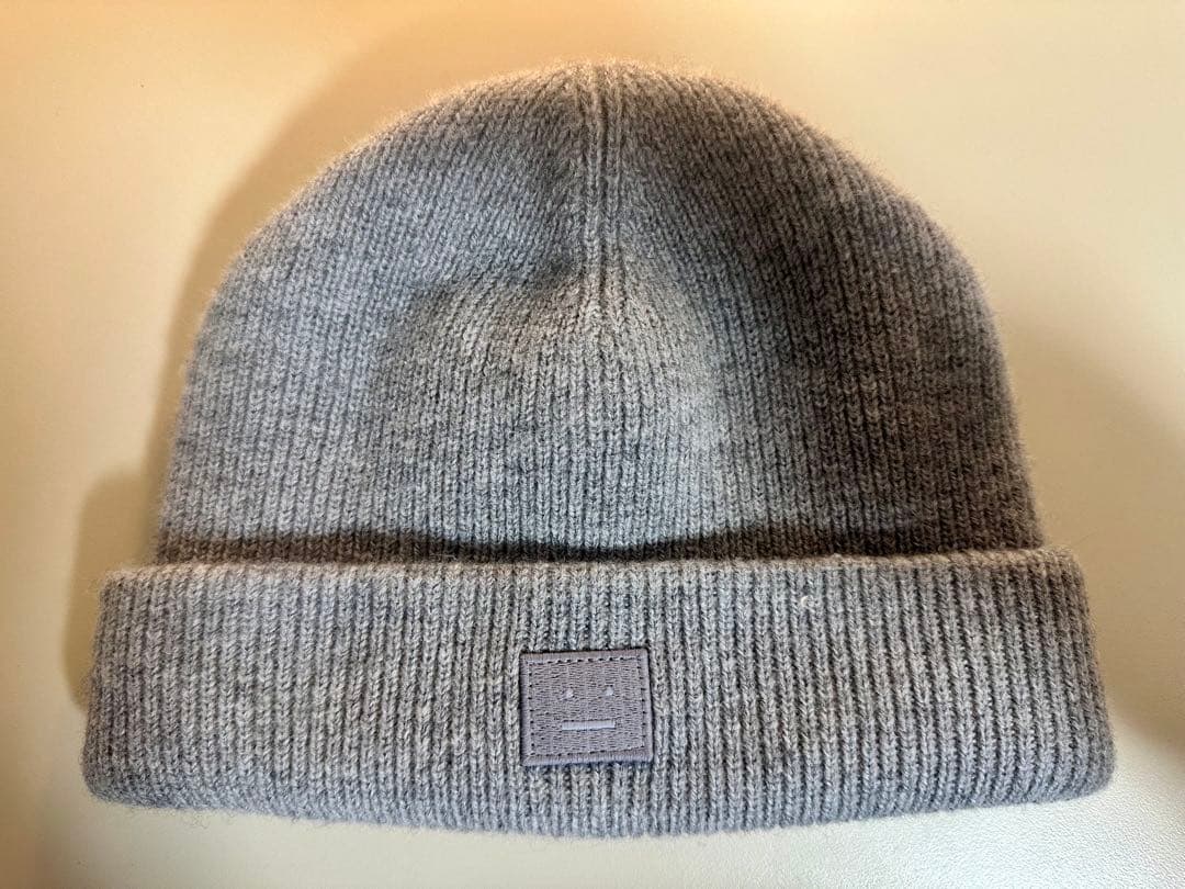 Acne Studios ビーニー ニット帽 グレー One Size