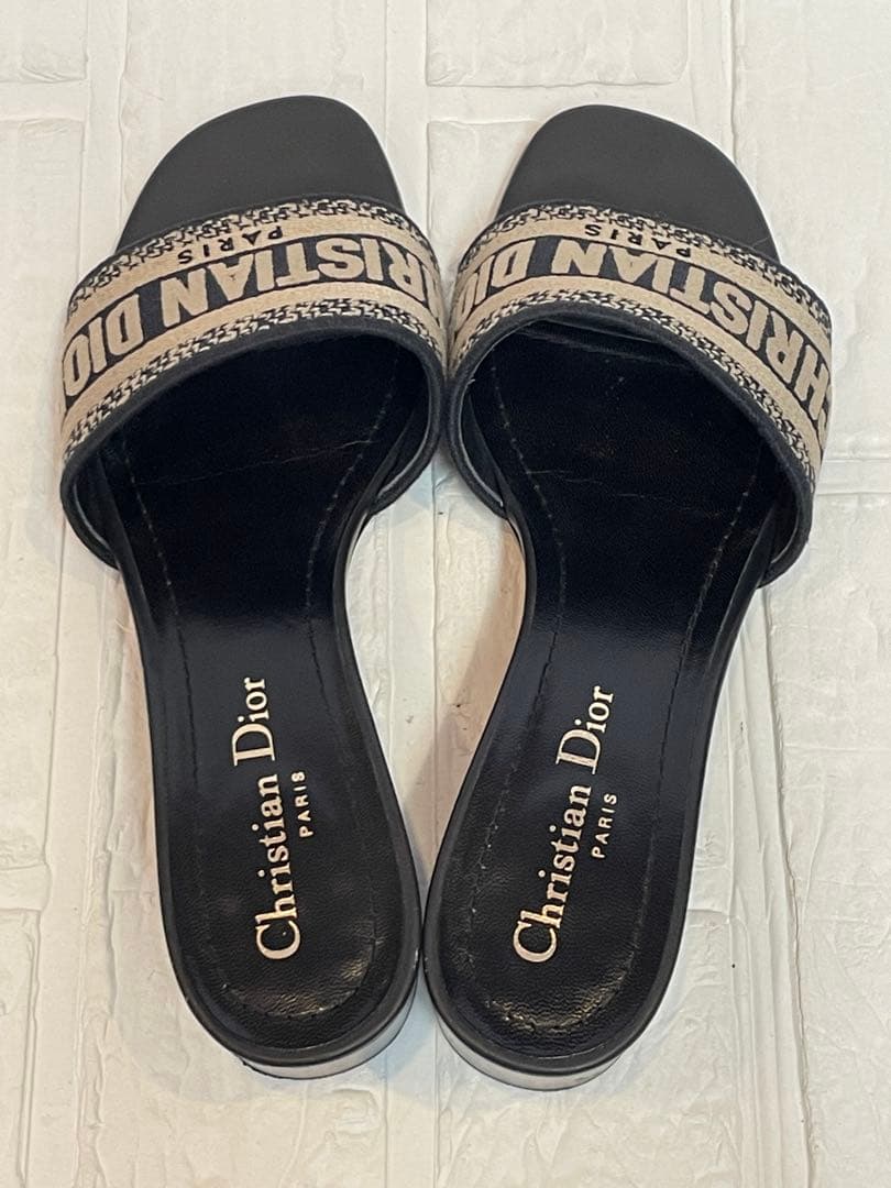 【良品】Christian Dior ディオール　サンダル　ミュール　❤︎