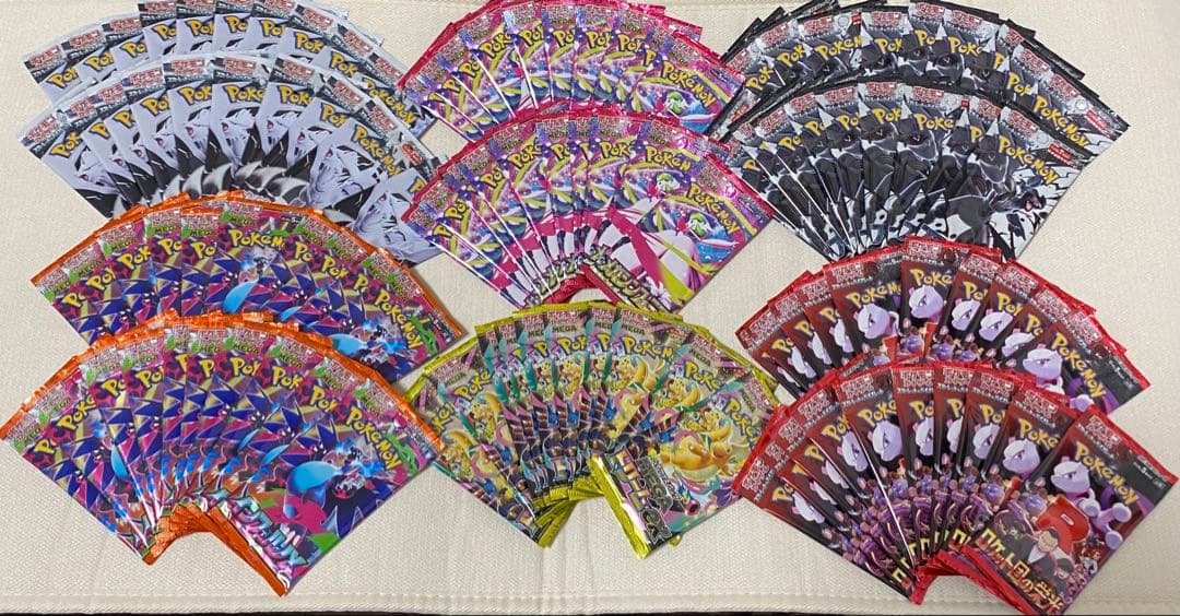 未開封パック　パック　ポケモンカード　バラ　110パック　MEGAドリームex