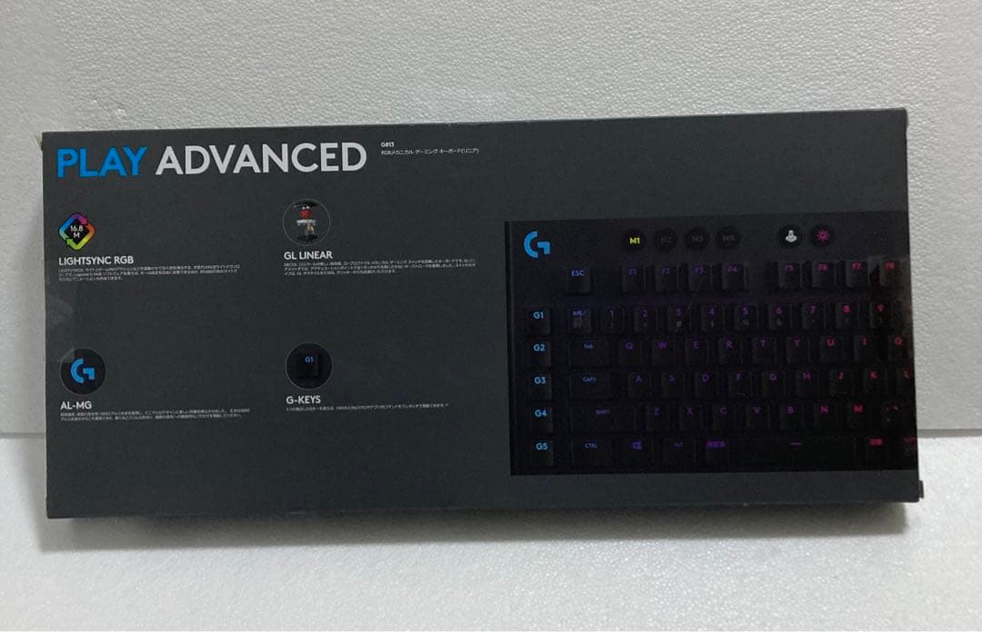 【新品未開封】Logicool G813 クリッキー GLゲーミングキーボード
