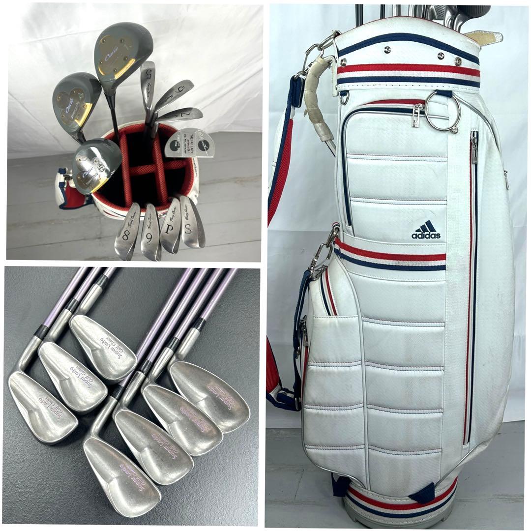 本格派　レディースゴルフクラブ　11本　フルセット　お試しセット　ゴルフセット