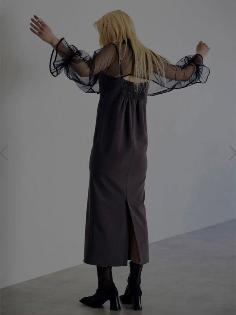【AMERI】MANY WAY AIRY VEIL DRESS