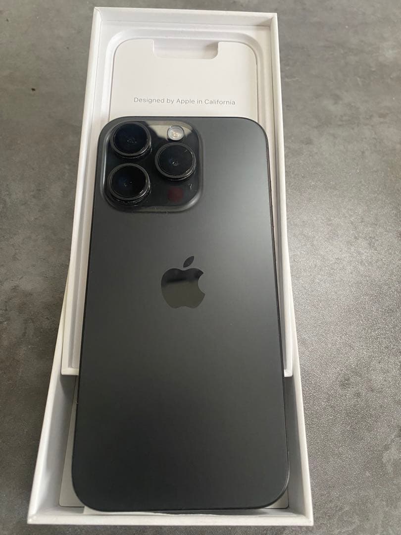 iPhone 15 Pro ブラック　保証あり　128GB