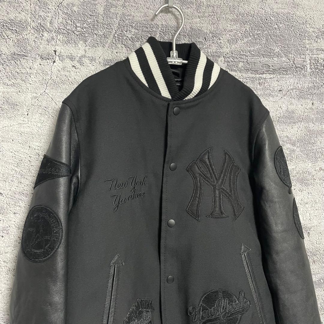NewEra STADIUM JACKET NewYorkYankees レザー