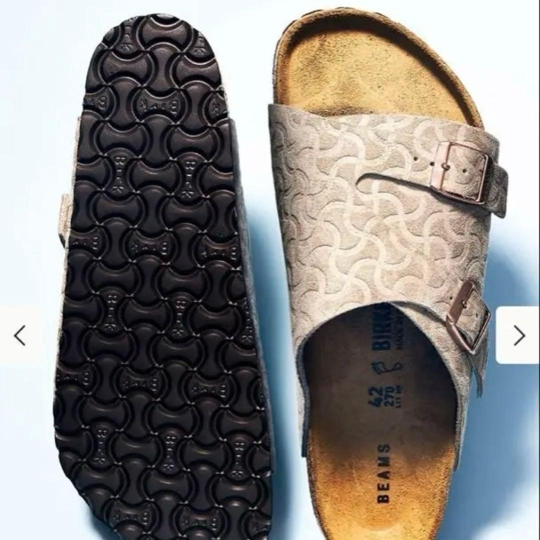 BEAMS 別注BIRKENSTOCK Zurich BONE PATTERN