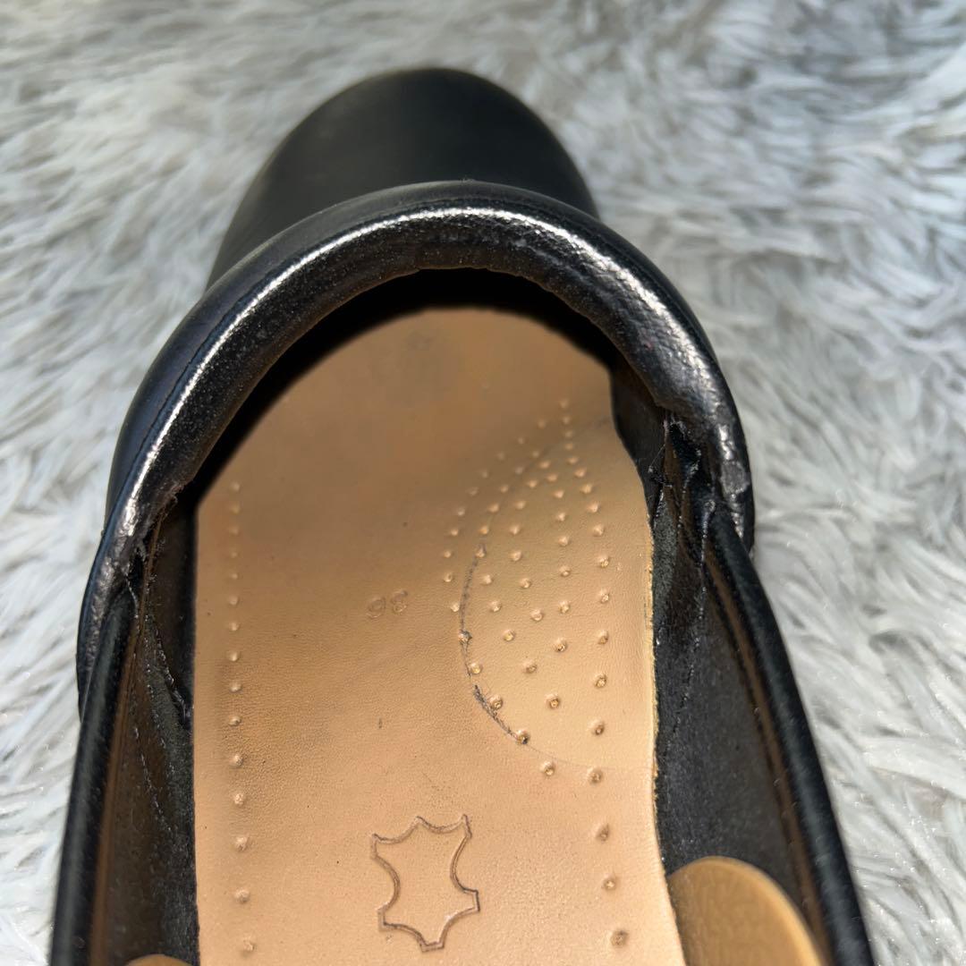 美品 dansko Professional ブラック 木目調ソール 36サイズ