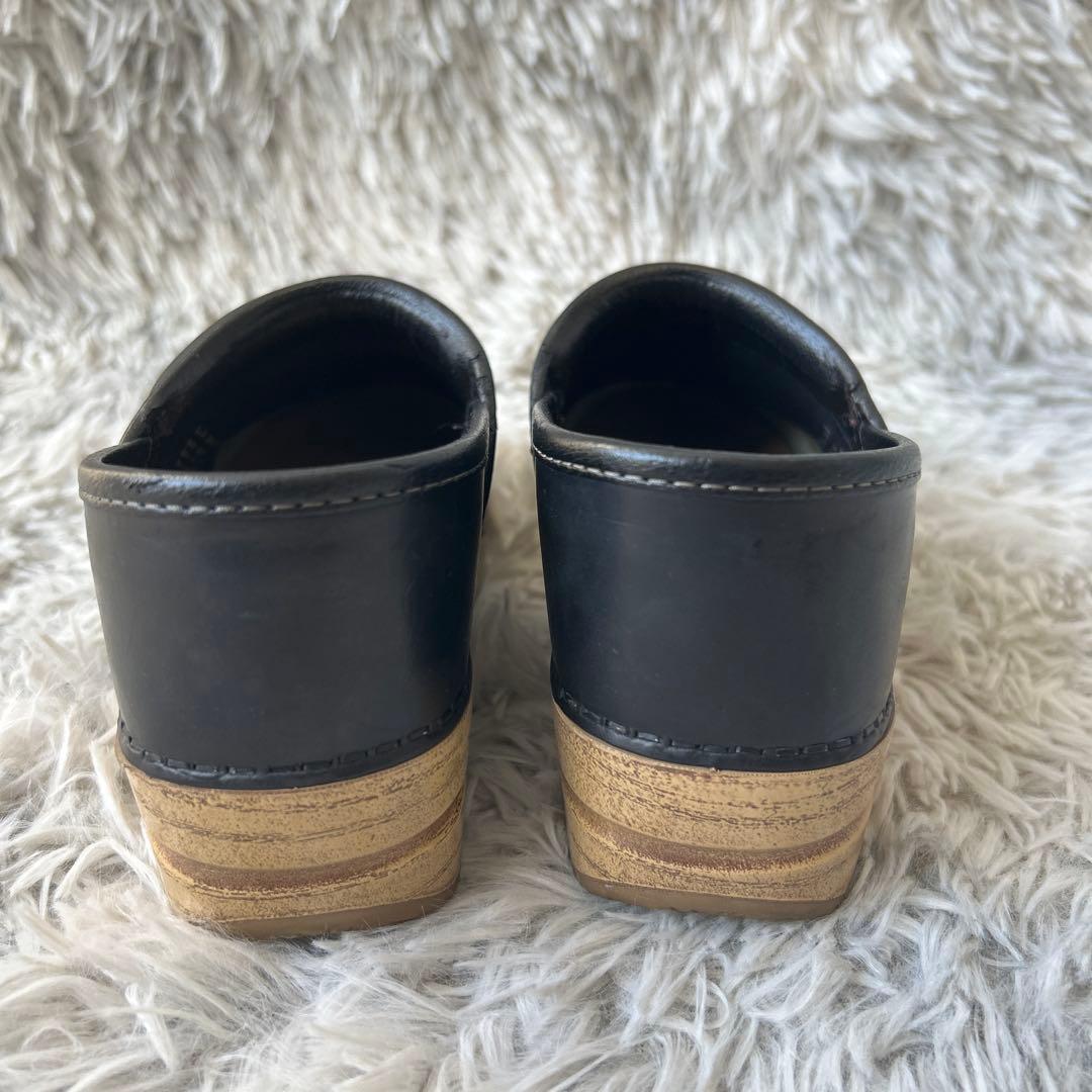 美品 dansko Professional ブラック 木目調ソール 36サイズ