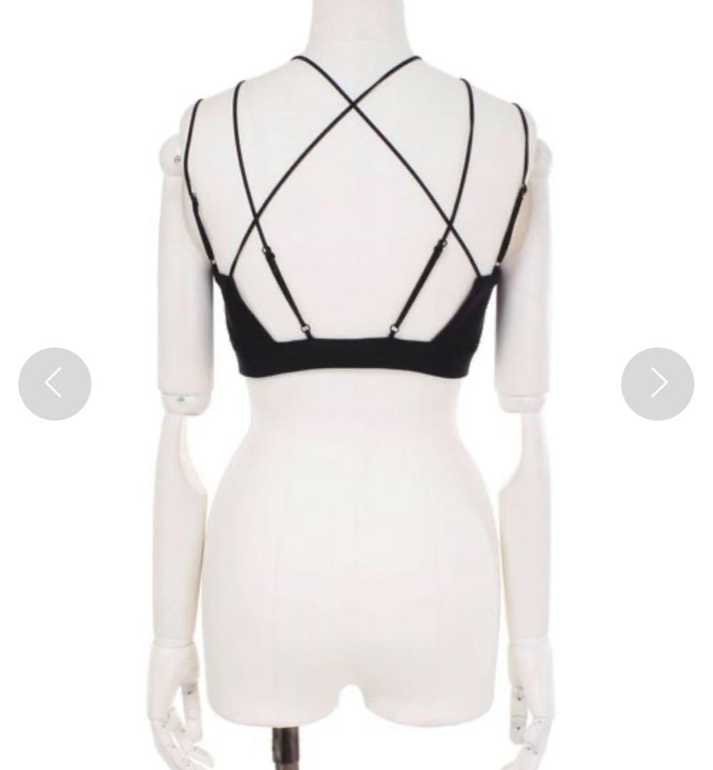 美品 アンスリード レイヤードブラトップ ブラトップ 水着