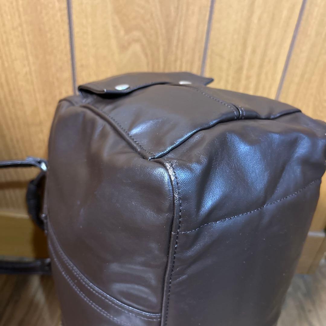 【美品】PORTER フリースタイル ボストンバッグ ブラウン