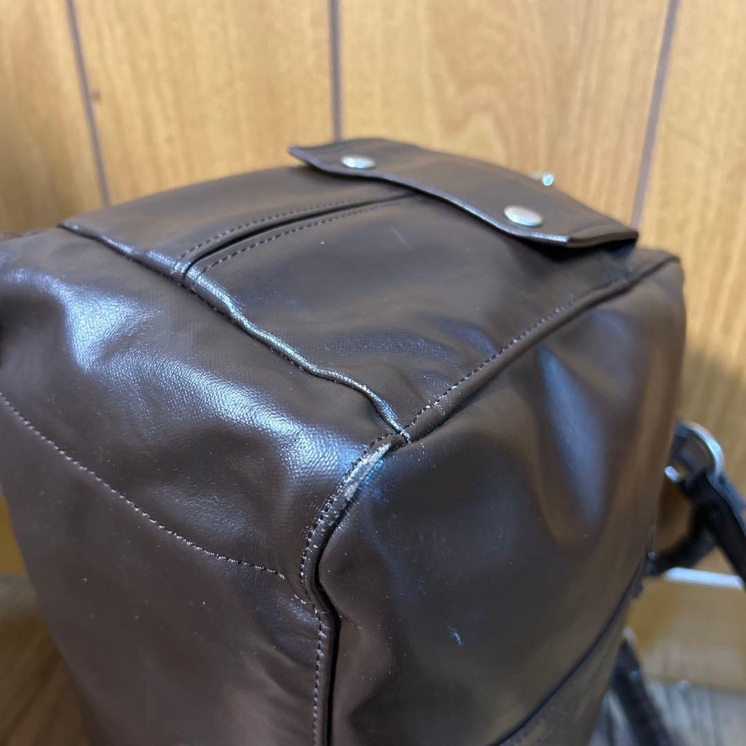 【美品】PORTER フリースタイル ボストンバッグ ブラウン