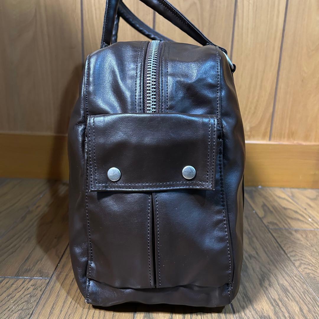 【美品】PORTER フリースタイル ボストンバッグ ブラウン