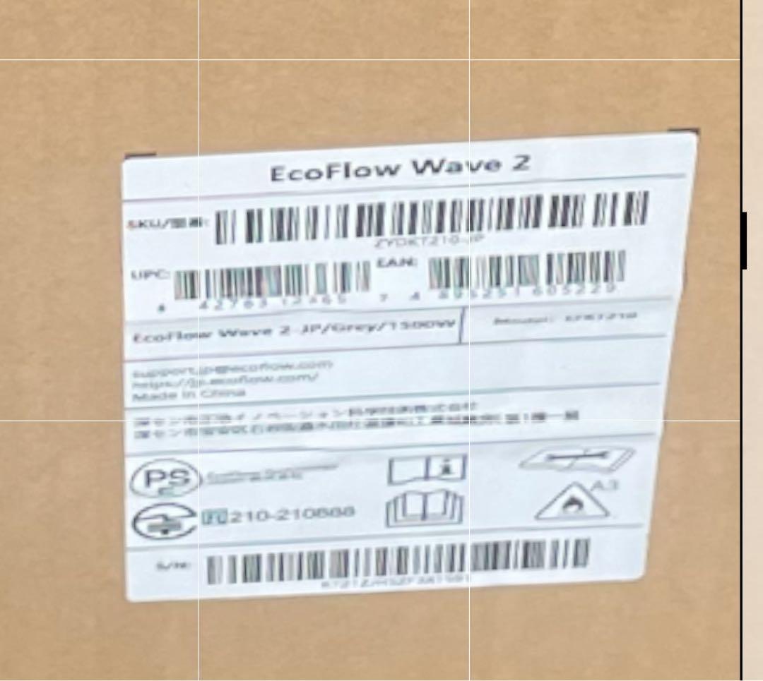 【中古品】EcoFlow Wave 2 エコフロー 冷房/暖房
