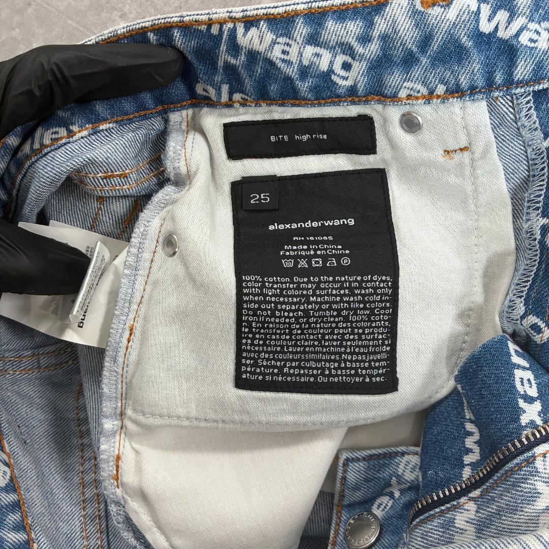 【美品】Alexander Wang Bite デニムショートパンツ 25