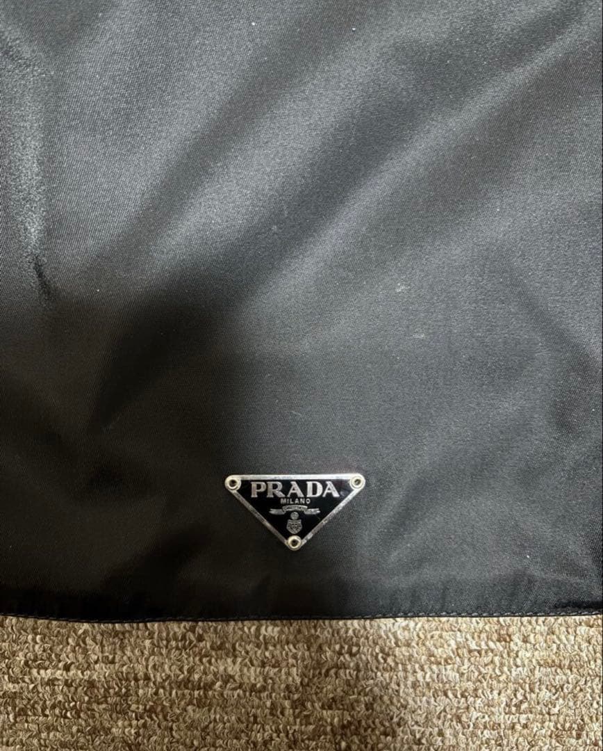 マナぺり　美品プラダPRADA ショルダーバッグ ポシェット ナイロン