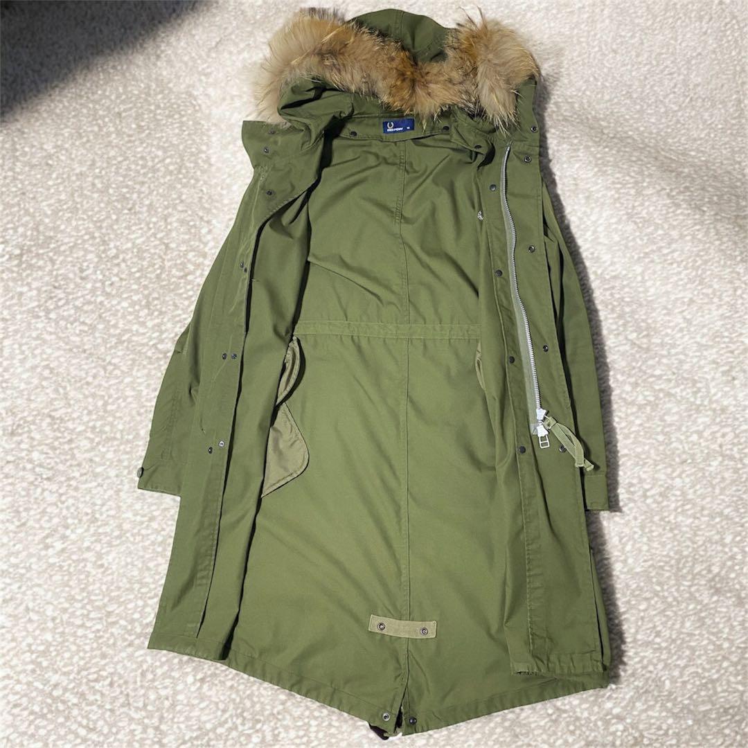 美品✨FRED PERRYモッズコート メンズXS オリーブ