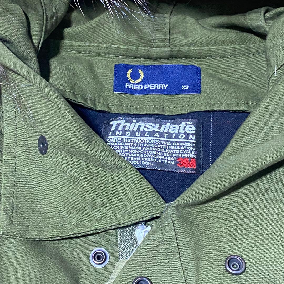 美品✨FRED PERRYモッズコート メンズXS オリーブ