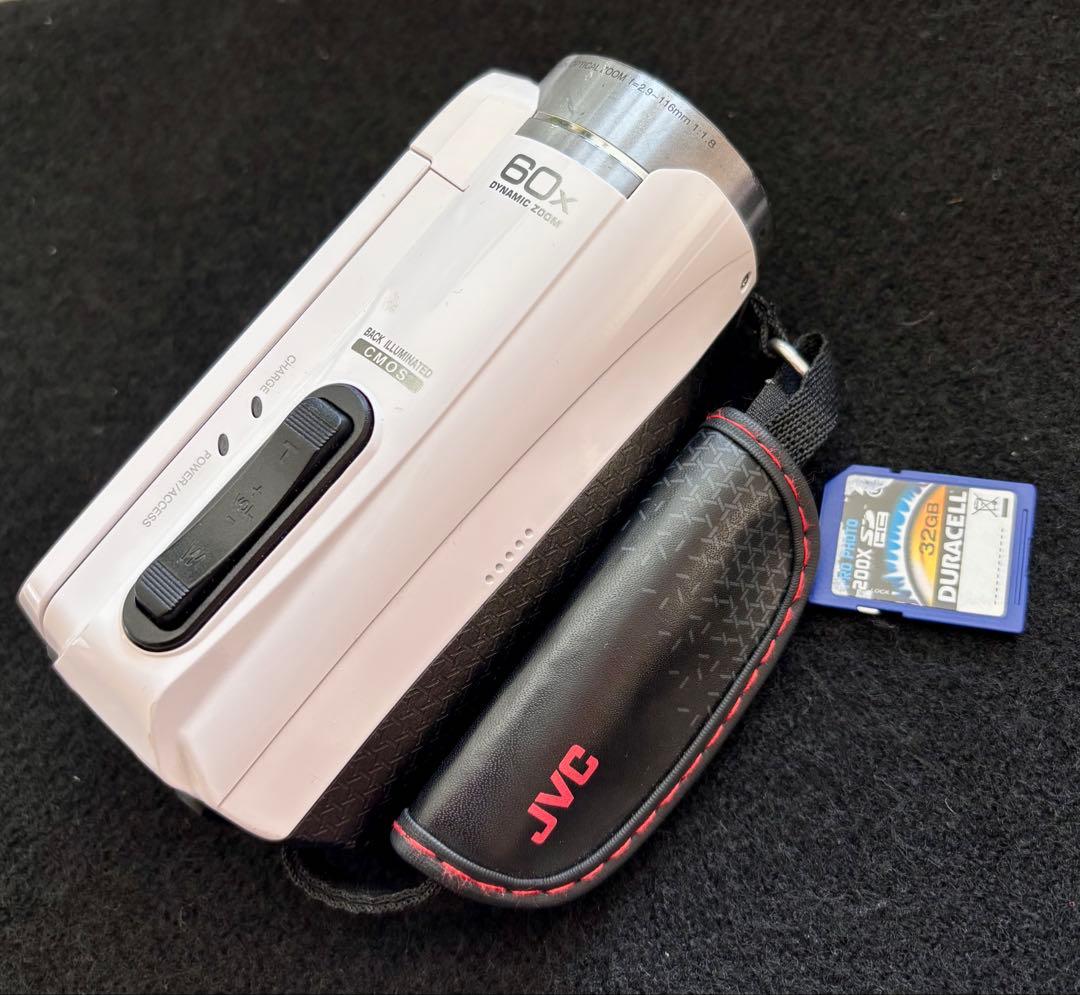 JVC Everioエブリオ ビデオカメラ GZ-F100 32GB内蔵メモリー