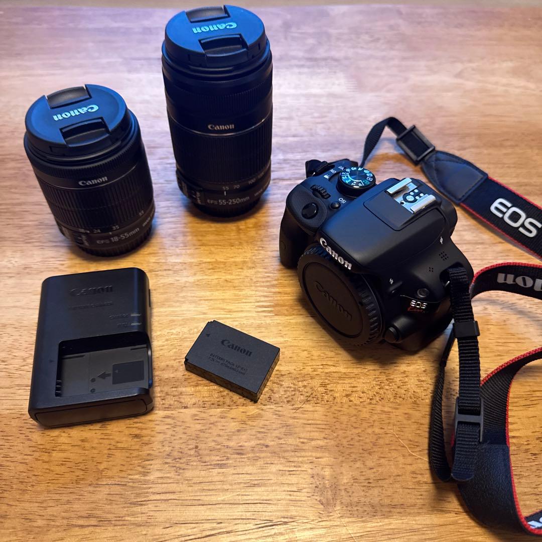 Canon EOS kiss X7 レンズ2本セット