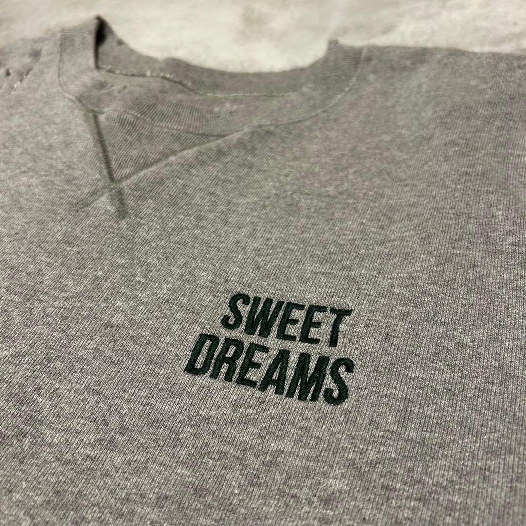 Maison Kinema メゾンキネマ ダメージロゴスウェット