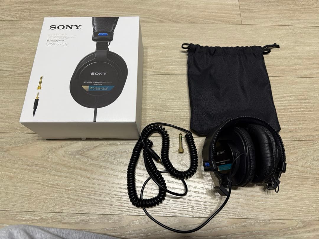 SONY MDR-7506 スタジオモニターヘッドホン