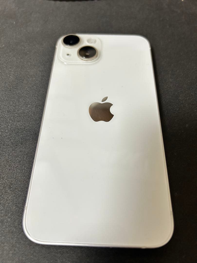 Apple iPhone 14 スターライト 128GB 画面割れ　ジャンク