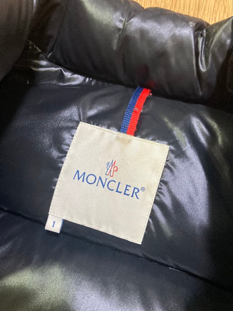 ONE⭐︎MONCLER モンクレール ブラック ダウンジャケット　1