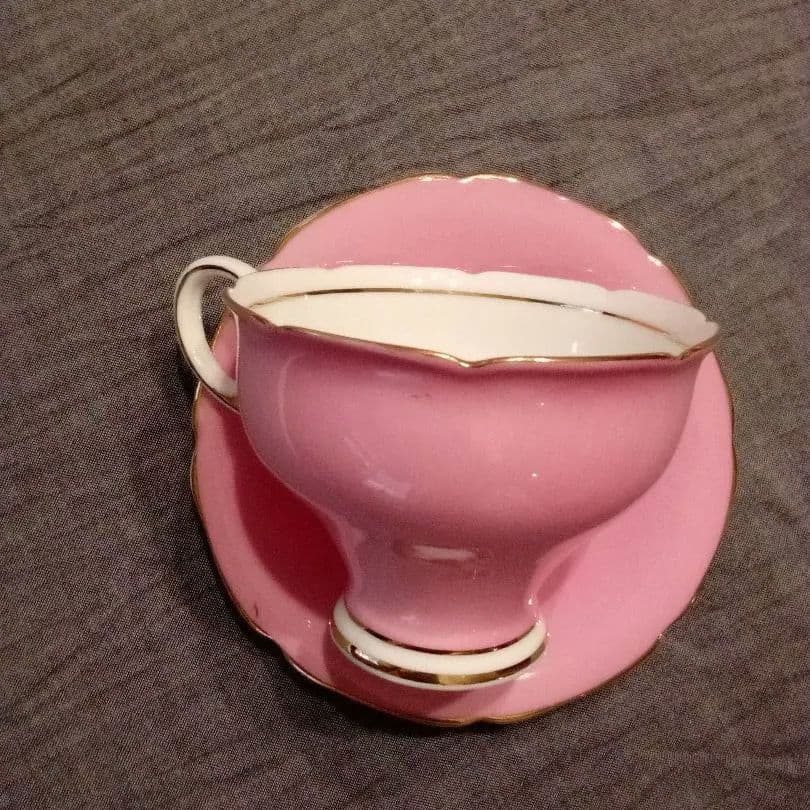 専用 イギリス パラゴン 1950年代 コ—ヒ—カップ＆ソ—サ—２客セット