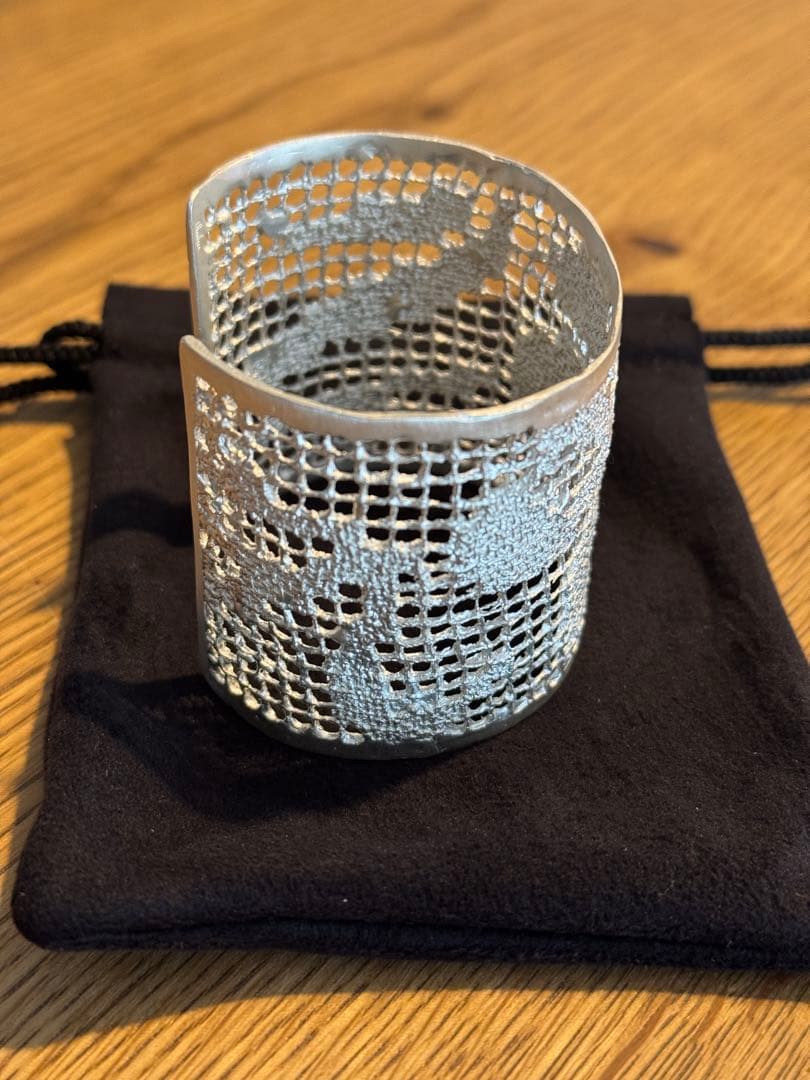 未使用 MAISON RUBUS. メゾンルーバス レースバングル LL