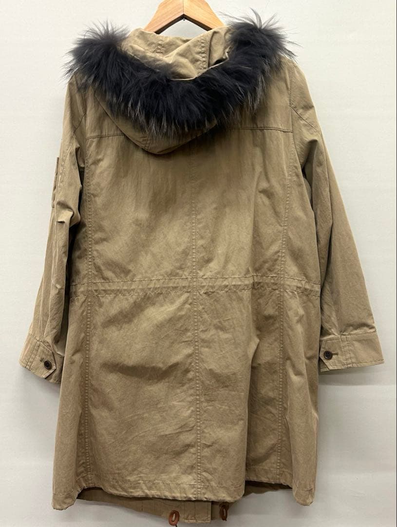 ☆美品☆ 23区 モッズコート ベージュ サイズ48 大きいサイズ ミリタリー