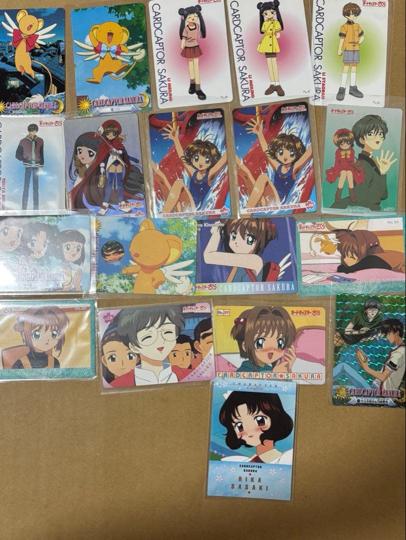カードキャプターさくら　カードダス 15枚セット