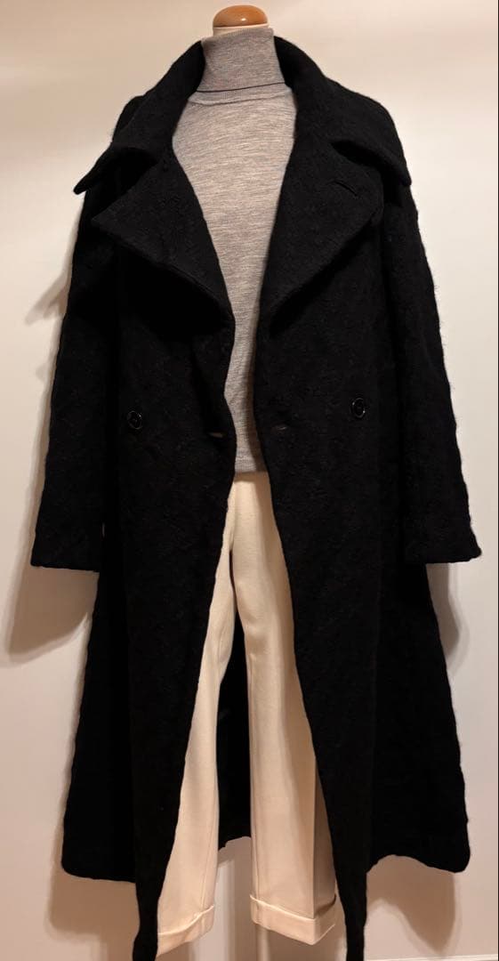 （美品‼️）Yohji Yamamoto 黒 ロングコート 2サイズ