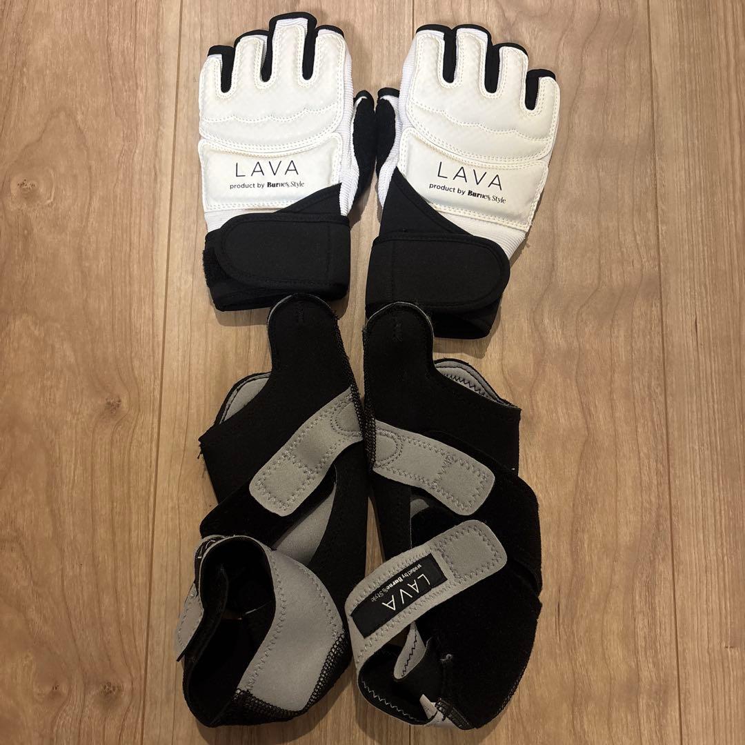 LAVA Burnes Style 専用　グローブ　S シューズ　M