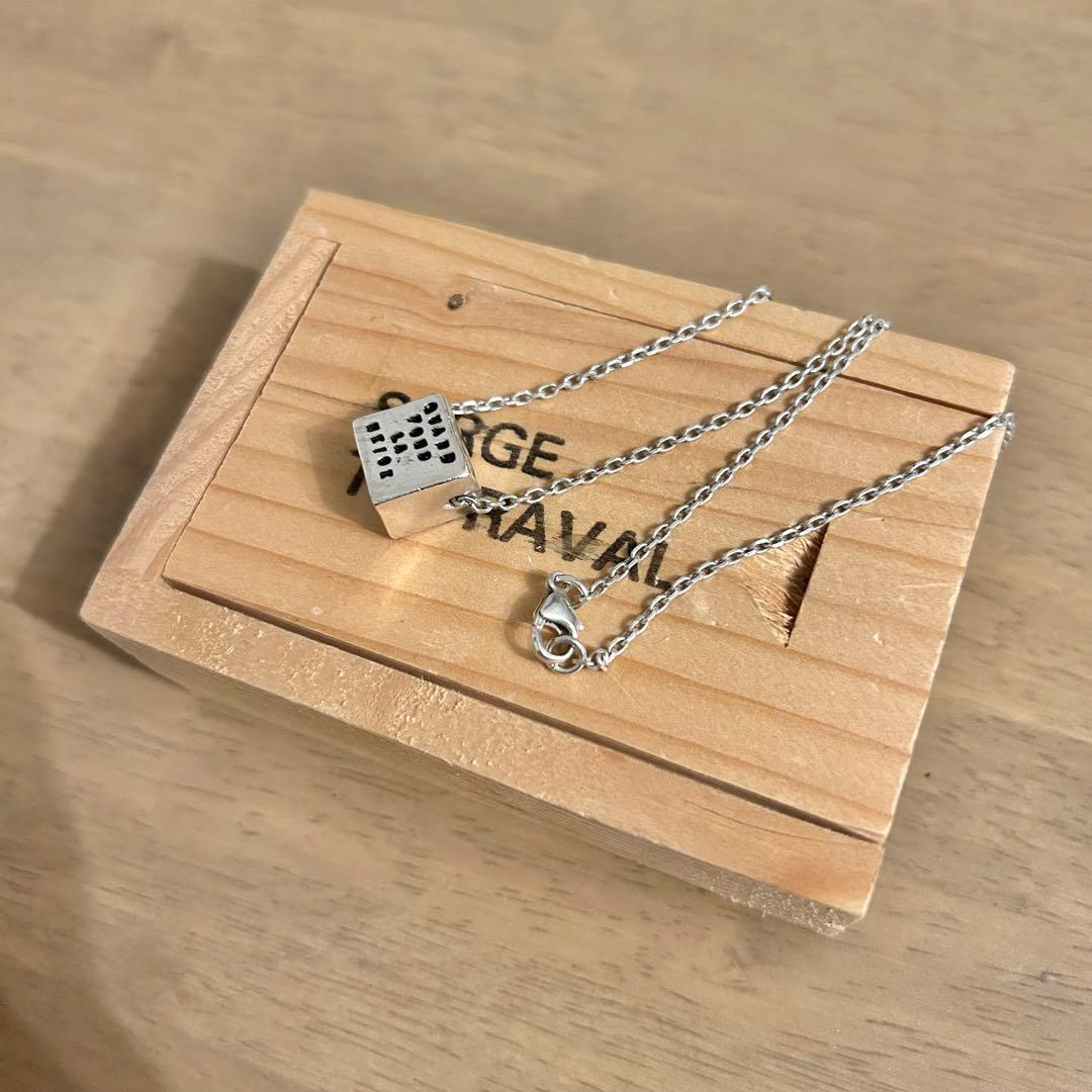 SERGE THORAVAL 雪解け　シルバーネックレス