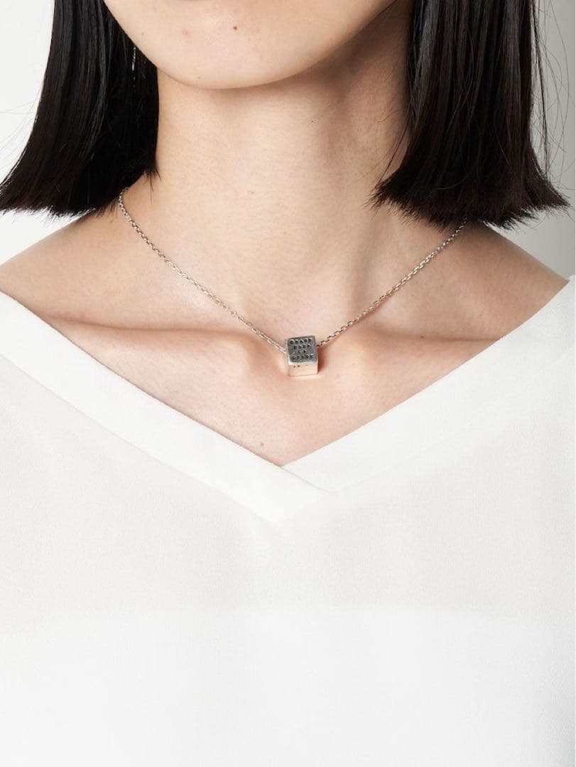 SERGE THORAVAL 雪解け　シルバーネックレス