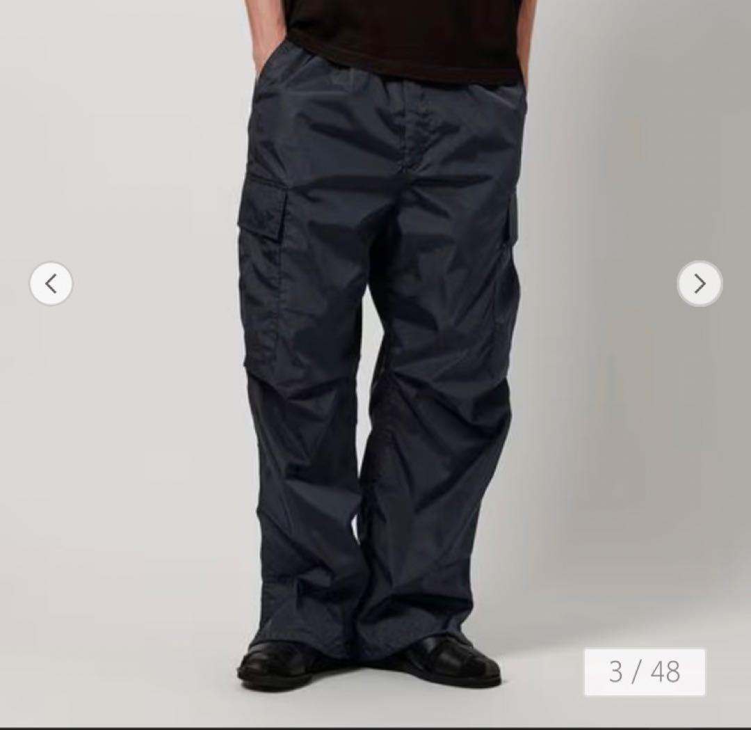 【H beauty&youth】OLMETEX クランキー　ナイロンカーゴパンツ