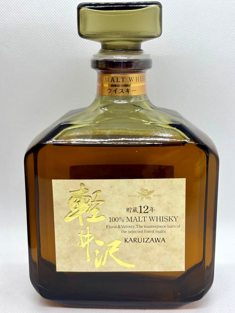 #軽井沢ウイスキー 12年 100％モルト 720ml（箱付き）P-21