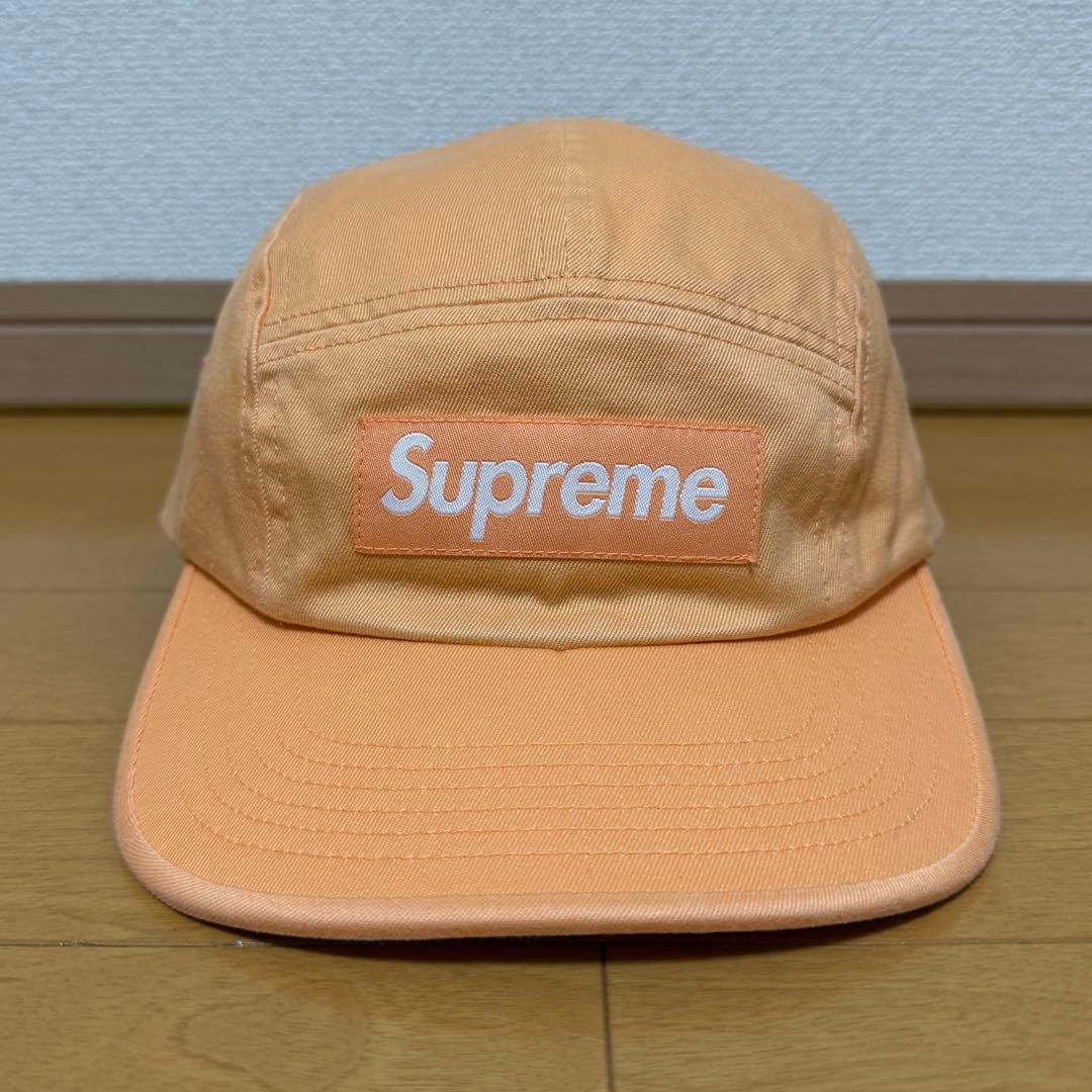 帽子 Supreme Washed Chino Twill Camp Cap 24ss