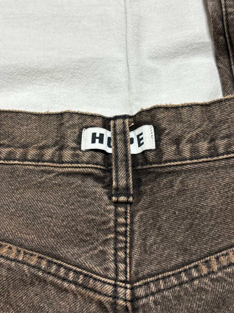 パンツ HOPE Criss Jeans Vintage Black dirt 30