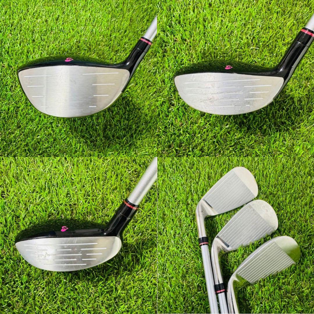 【初心者女性向け】ELLE GOLF CL レディース ゴルフクラブセット