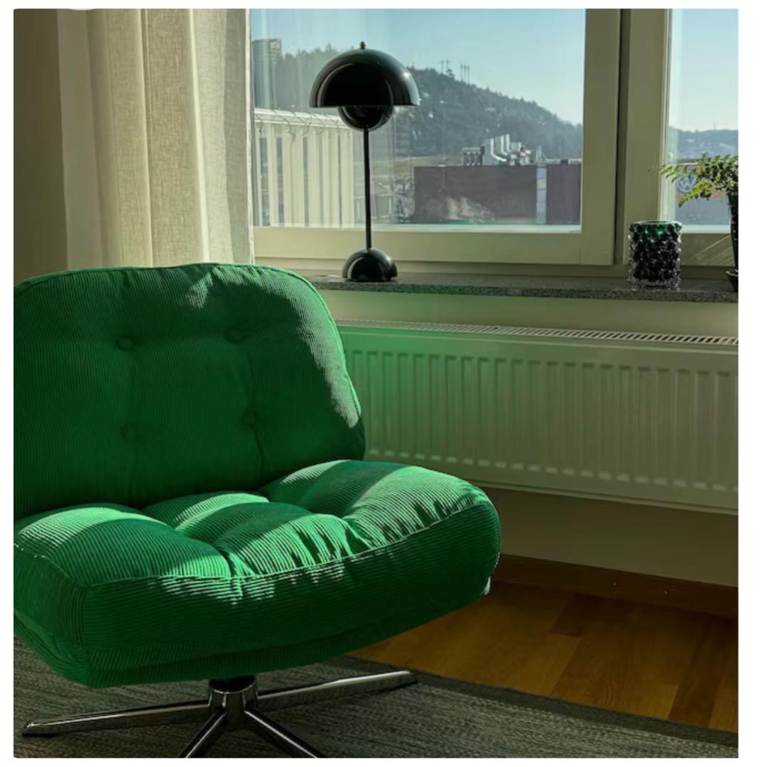 《【新品＊未開封 】》イケア 椅子 ディヴリンゲ ソファ 回転パーソナルチェア